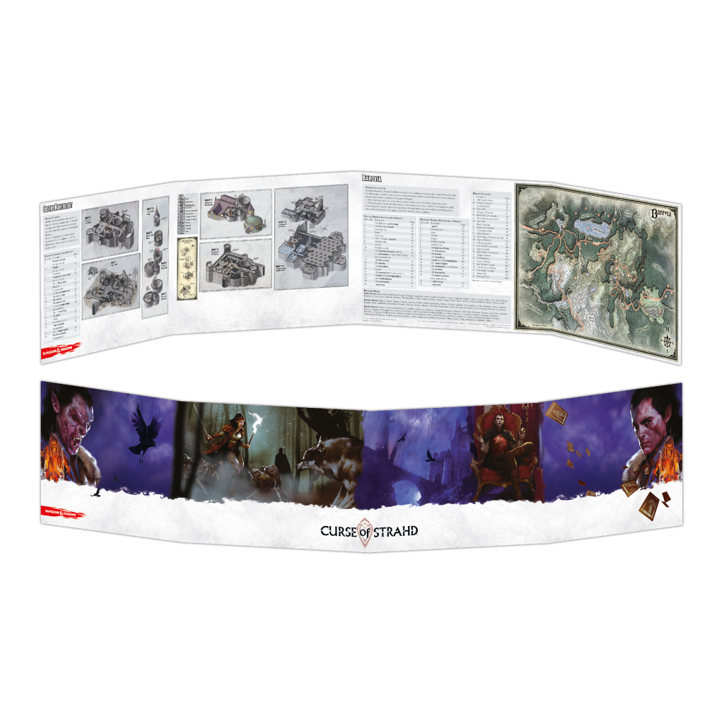 99,- DnD 5e - Curse of Strahd - DM Screen